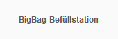 BigBag-Befüllstation
