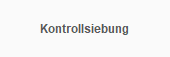 Kontrollsiebung